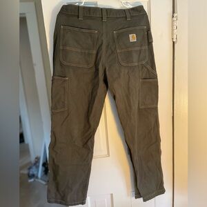 Carhartt Dark Olive Carpenter Pants